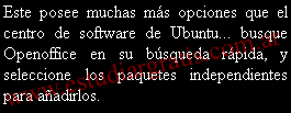 Instalar Openoffice en español en linux ubuntu