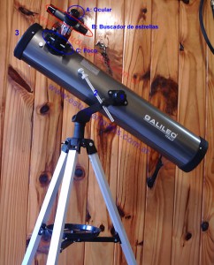 Guía tutorial de cómo usar un telescopio
