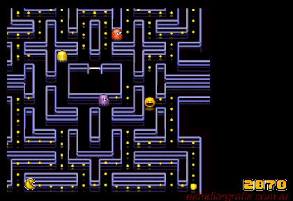 Imágene capturas de pantalla del juego Pacman Ex 2