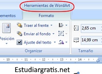 CUrso de Word 2007 wordart configuracion herramientas
