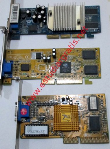 Video card technology AGP and PCI in computer repair