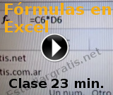Formulas, curso Excel 2013