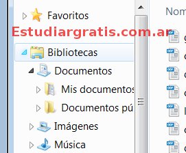 Guardar archivos en Windows